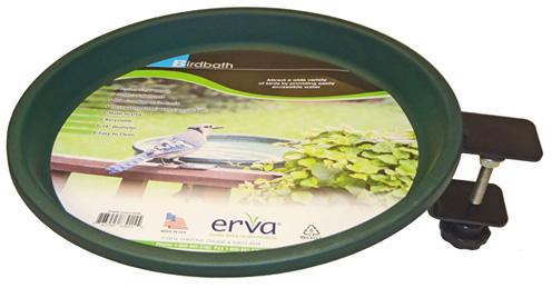Bird Bath - Clamp Mount - Green 