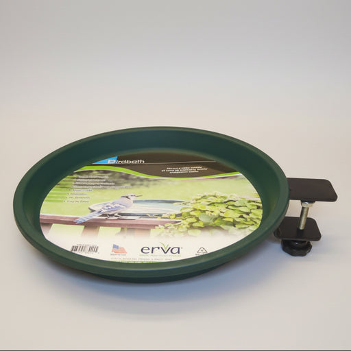 Bird Bath - Clamp Mount - Green 