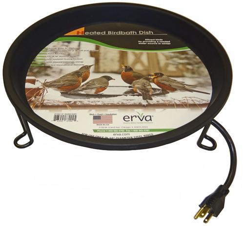 Ground Level Heated Bird Bath