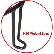 Leg for ground level bird bath