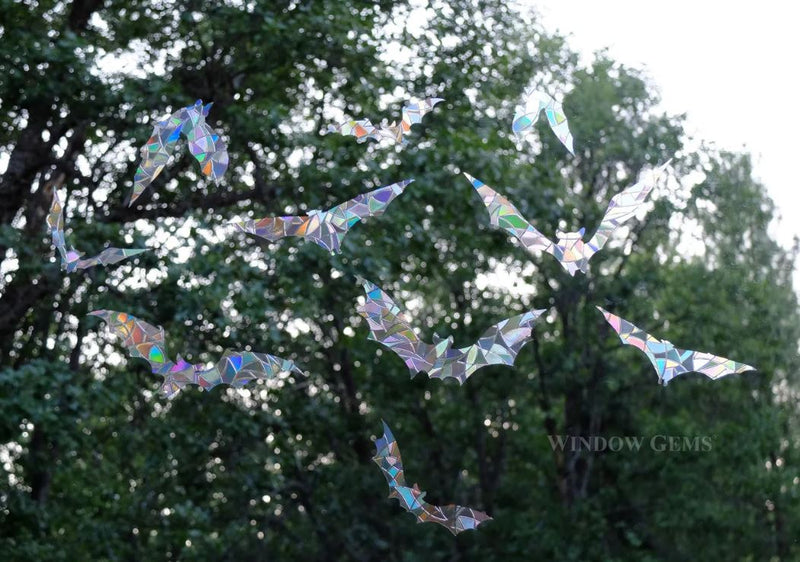 Bats Window Clings