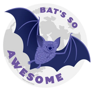Bat Sticker - "Bats so Awesome"