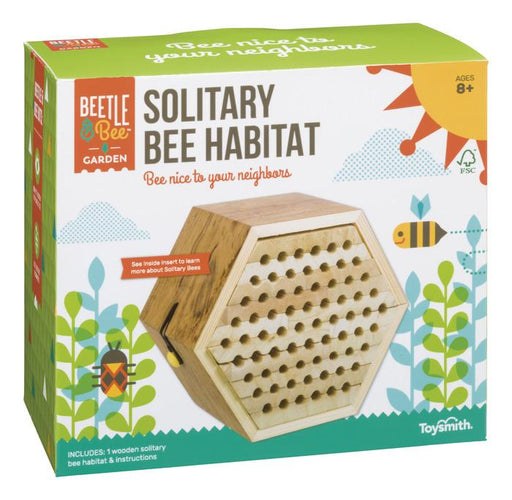 Beetle & Bee Garden: Solitary Bee Habitat