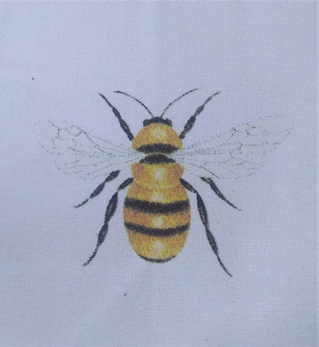 Jam Tote - Honey  Bee close up
