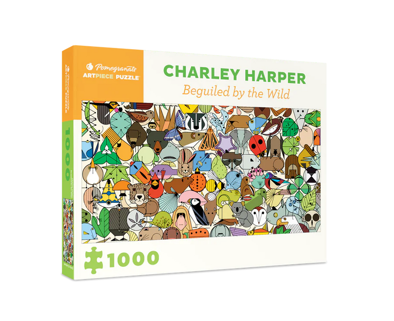 Charley Harper: Beguiled by Wild 1000-Piece Jigsaw Puzzle