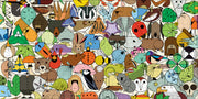 Charley Harper: Beguiled by Wild 1000-Piece Jigsaw Puzzle