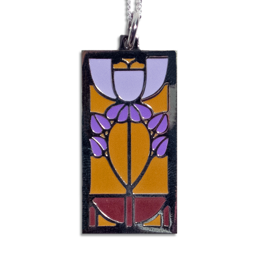 Motawi Bell Flower Pendant Necklace