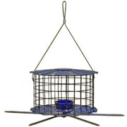 Barrier Guard Bluebird Feeder with Perch assembled