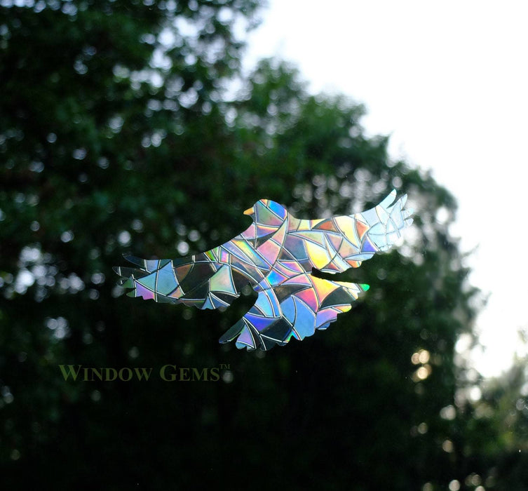 Bird Window Cling prism