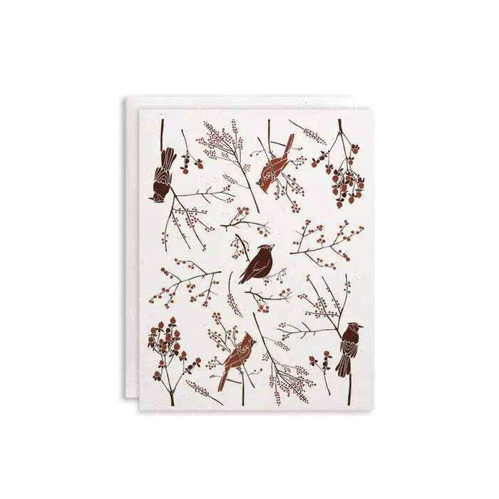 Birds + Berries Cards: Boxed Set of 8