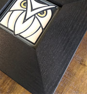 Ebony Oak Frame - 4x4 Single Opening - close up of frame