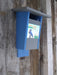 Sparrow Resistant Bluebird House - Gray/Blue
