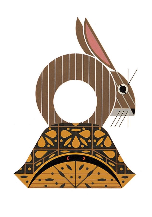 CHARLEY HARPER: BOX SEAT NOTECARD