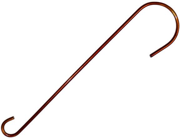 Copper Tint Color S Hook 8"
