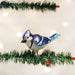 Copy of Bright Blue Jay Ornament - Clip On in Christmas Tree