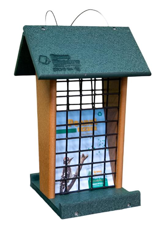 Green Meadow whole peanut bird feeder