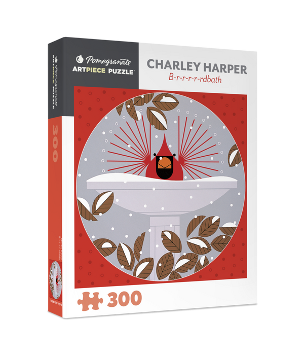 Charley Harper: Brrrrrbath 300-Piece Jigsaw Puzzle - Box