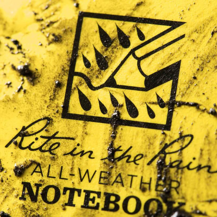 Water proof field notebook