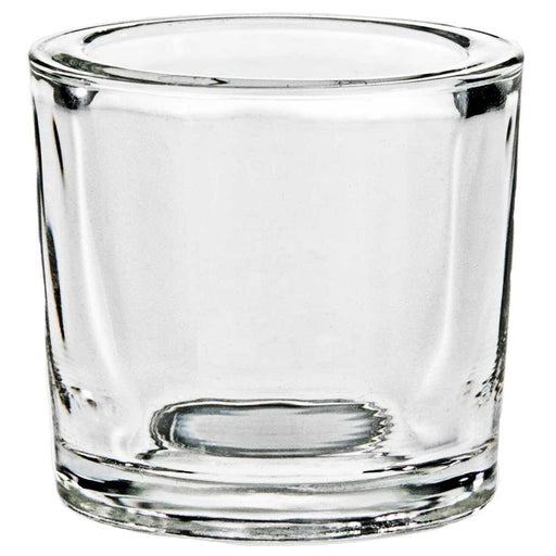 2.5 Oz Heavy Glass Votive Candle Holder Clear