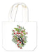 Candy Cane Woodpecker Gift Tote