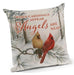 Angels are Near - Cardinals 18 inch Pillow