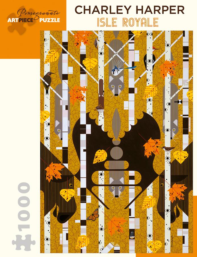 Charley Harper: Isle Royale 1000-Piece Jigsaw Puzzle