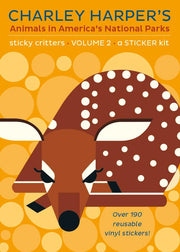CHARLEY HARPER'S ANIMALS IN AMERICA'S NATIONAL PARKS STICKER KIT