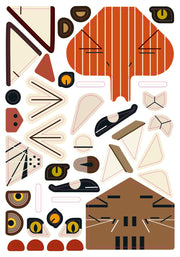 Charlie Harper stickers for kids.