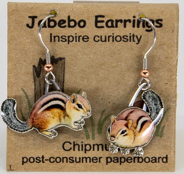 Chipmunk Earrings Earrings — Nature Niche