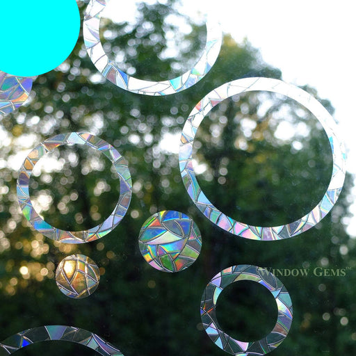 Rings and Circles Window Clings
