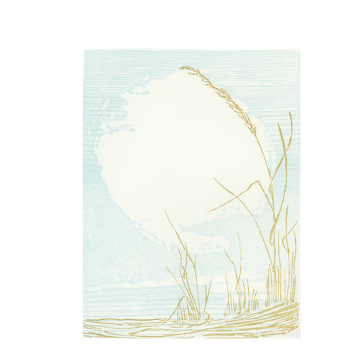 Gwen Frostic: Cloud Grass Greeting Card
