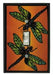 Multi-Color Dragonfly Single Light Switch Cover