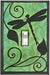 Dragonfly Silhouette Light Switch Plate Covers