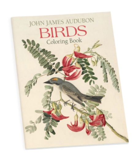 John James Audubon: Birds Coloring Book