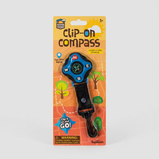 Outdoor Discovery Backyard Exploration Clip-On Compass