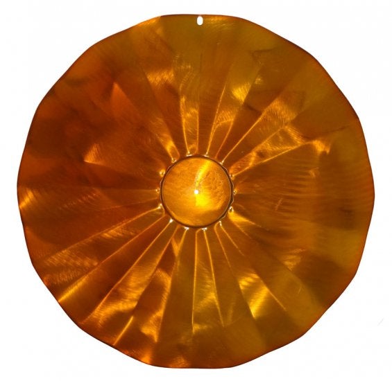 Hanging Disk Squirrel Baffle - Copper