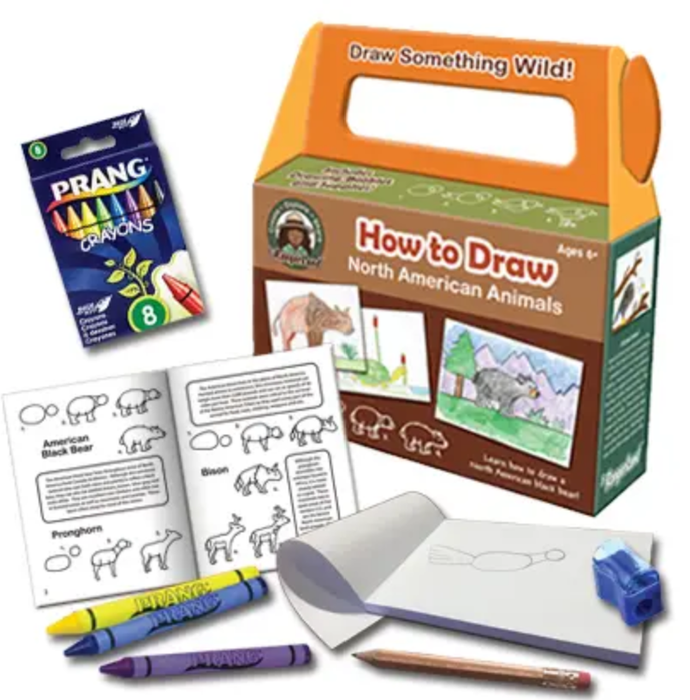 How to Draw North American Animals Art Kit