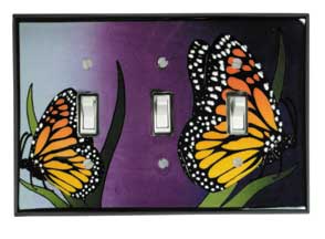 Monarch Triple Light Switch Plate