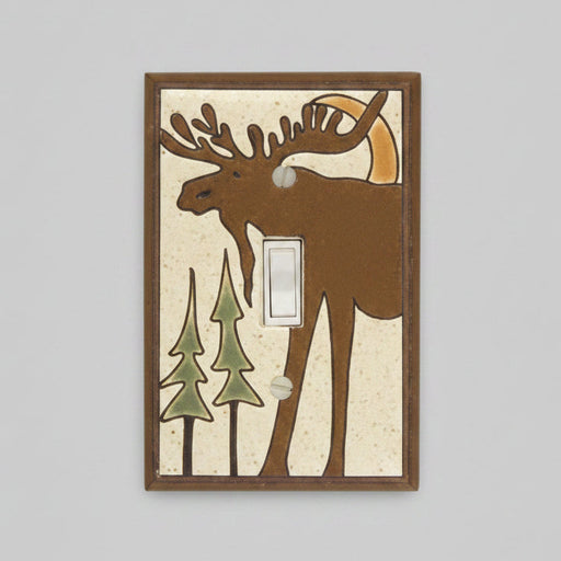 Bull Moose Light Switch Plate Covers