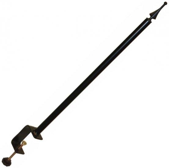 deck dock pier fishing pole clamps Clamp on Straight Pole