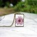 Purple Aster Necklace