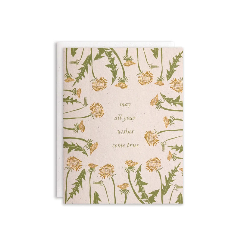 Birthday Dandelions Card