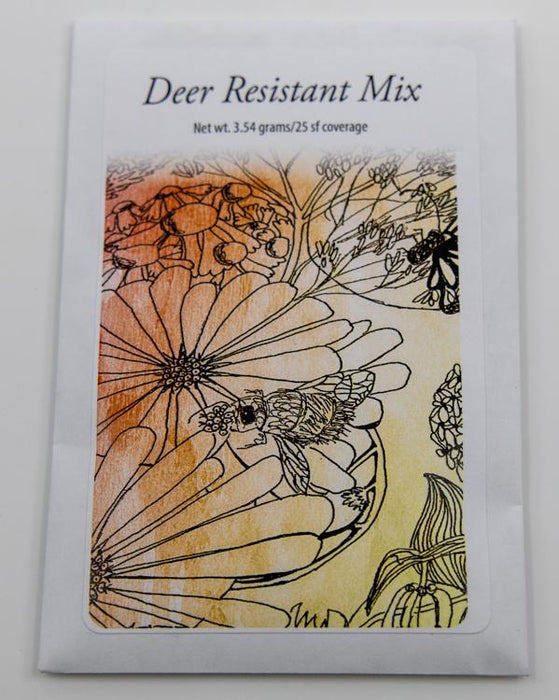 deer resistant mix packet