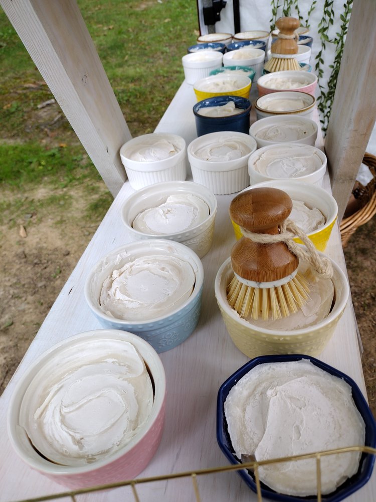 Dish Soap - Zero Waste & Natural - Colors of soap and container may vary