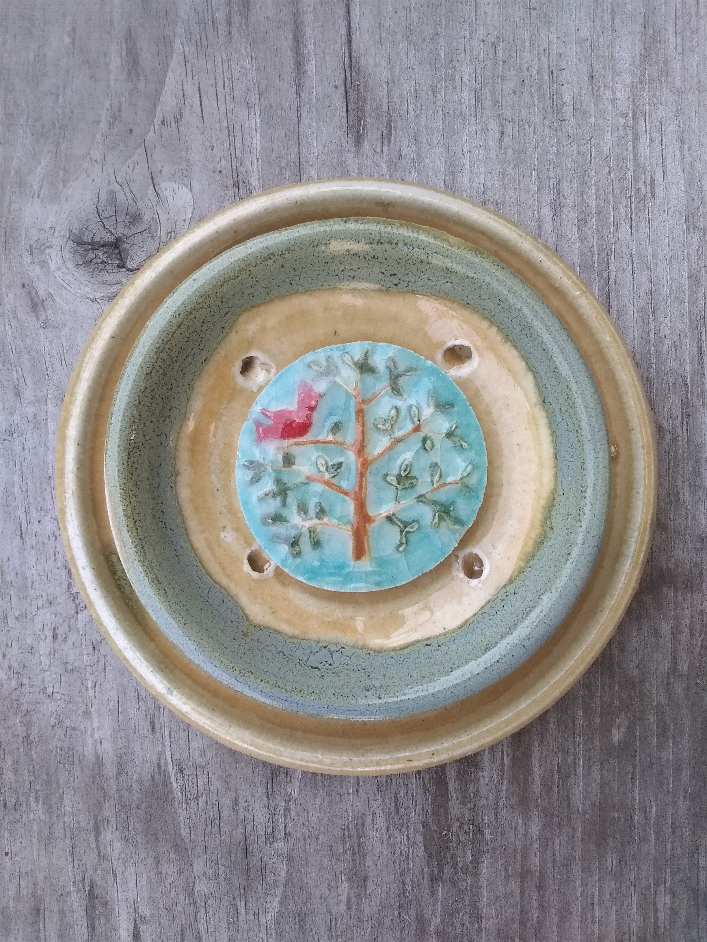 River Haven Pottery Nature Soap Dish - Thumbnail 2
