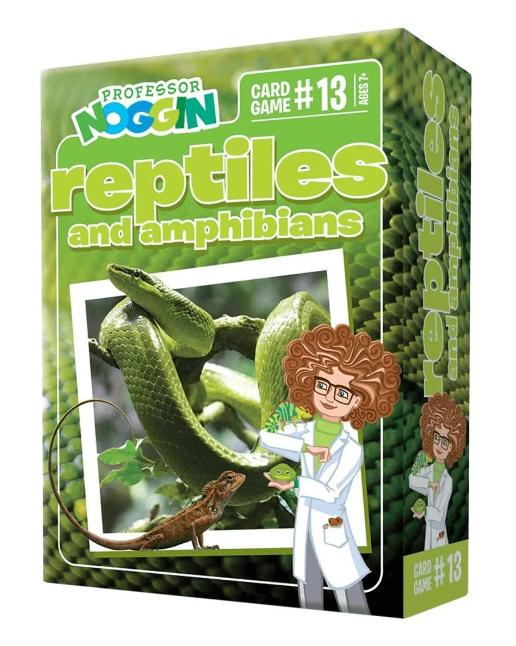 Professor Noggin's Reptiles and Amphibians Card Game