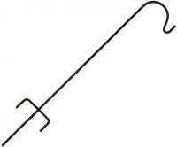 24" Container/Feeder Hummingbird Feeder Hanger (Black)