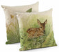 Waiting for Mom Fawn 18" Decorative Pillow