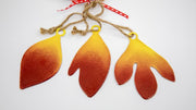 fall color sassafras ornament