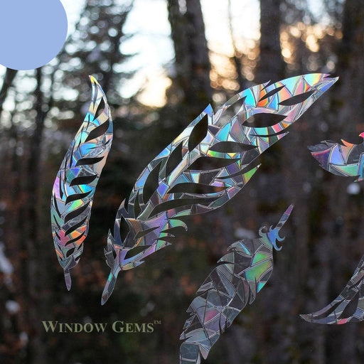 Feather Window Cling